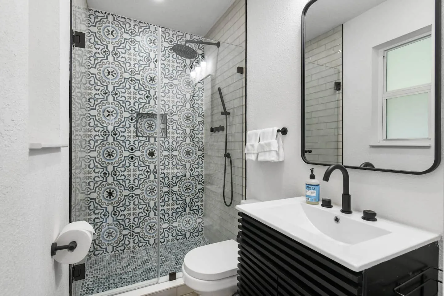 The rainfall shower